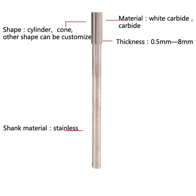 0.5mm High Speed Steel Bur Background Tools 1