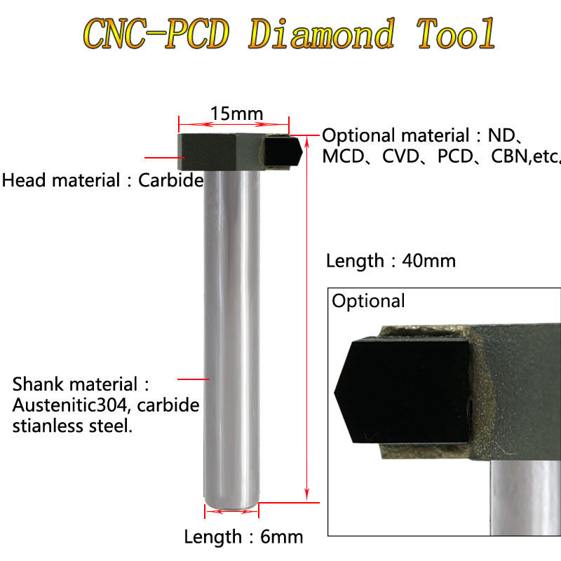 Making Rainbow Effect PCD Milling Tools